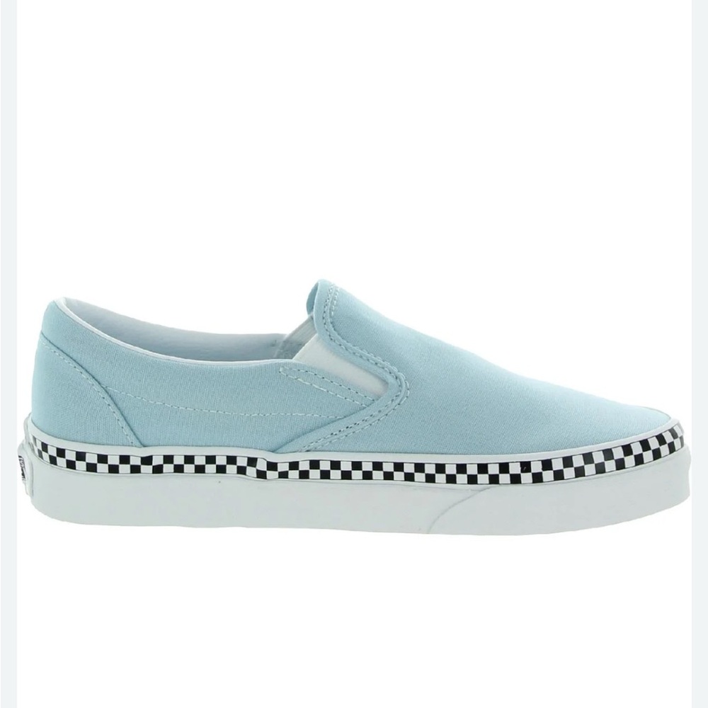 Vans Sky Blue Slip-On Sneakers
